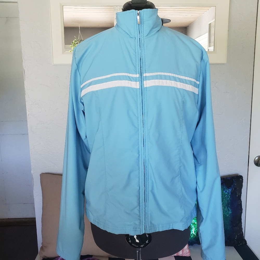Nike Baby Blue Zip Track Jacket
